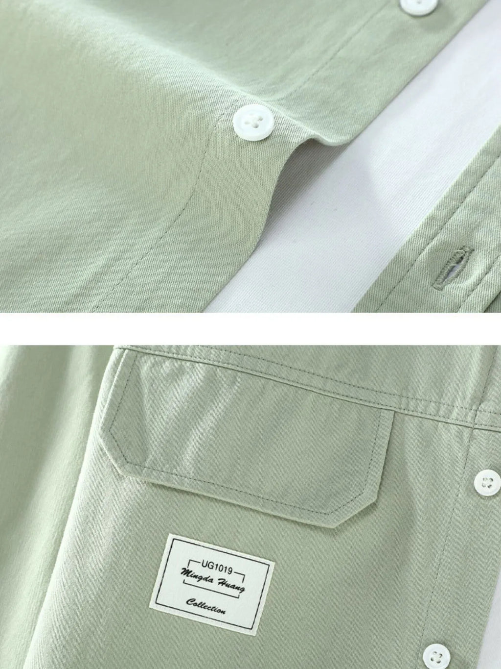Men's Plus Size Button Up Long Sleeve Shirt