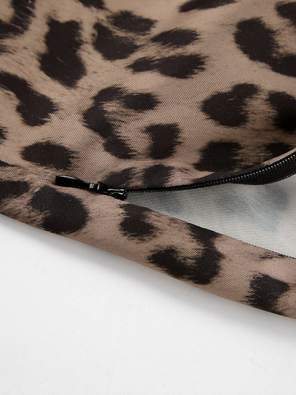Leopard Print Maxi Skirt
