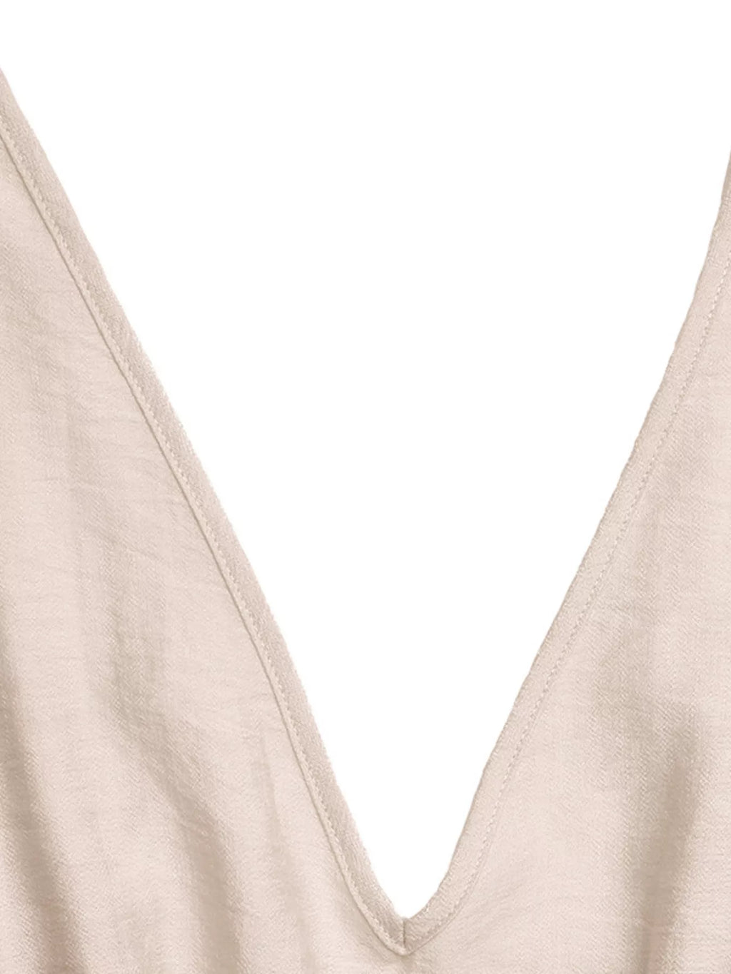 Ruffled V-Neck Wide Leg Jumpsuit