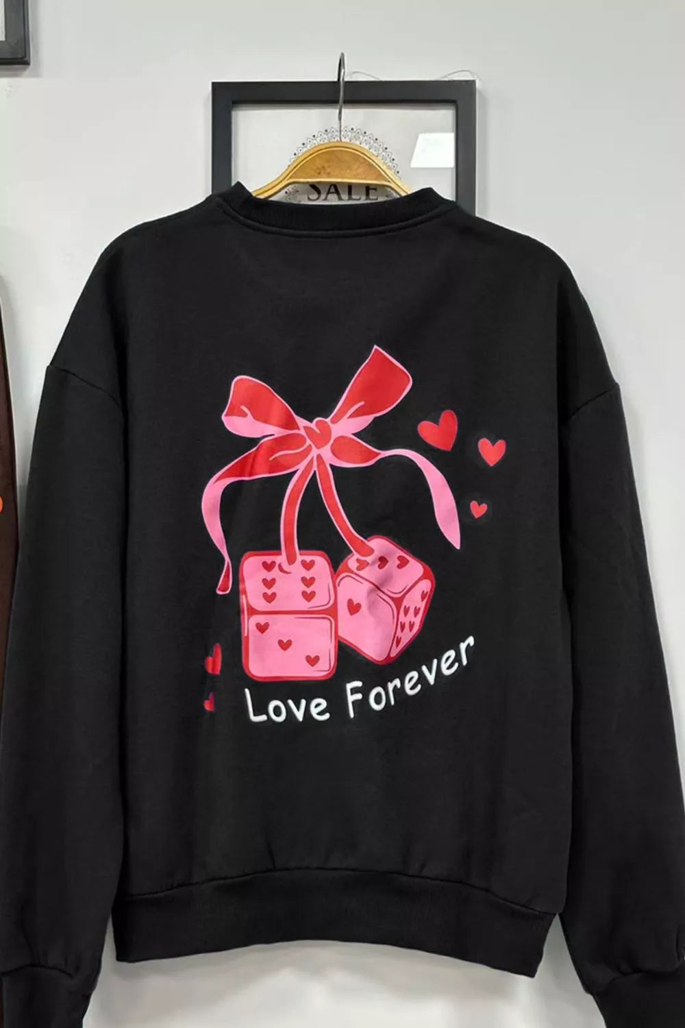 Round Neck Sweatshirt and Joggers Set