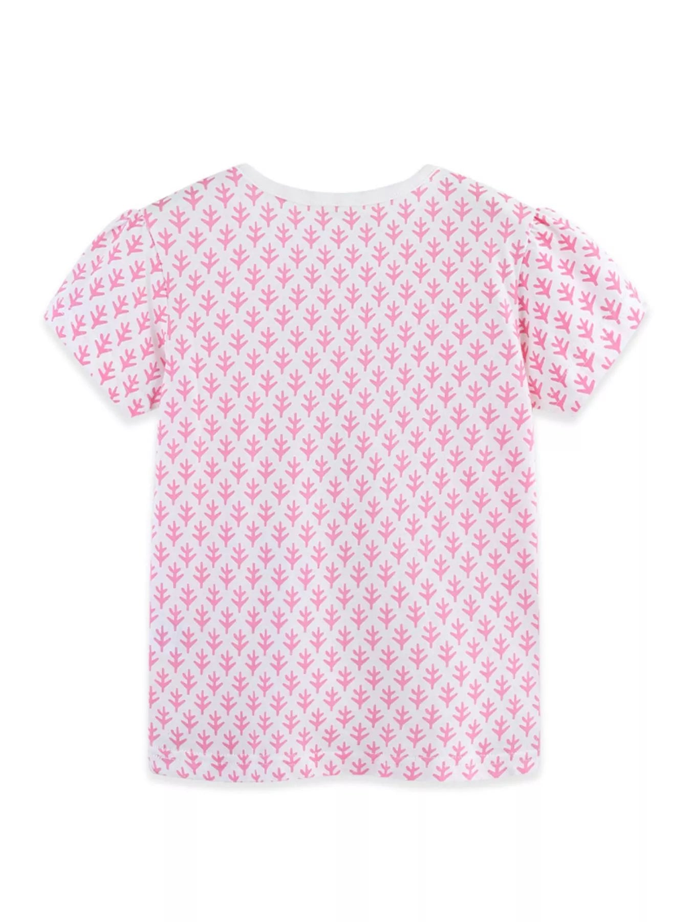 Children's Seahorse Print Short Sleeve T-Shirt