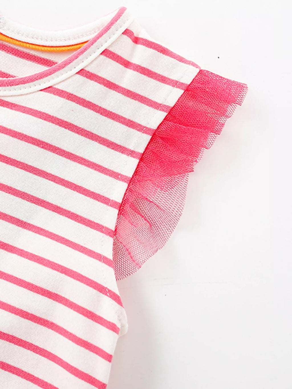 Children's Striped Elephant Tulle Dress
