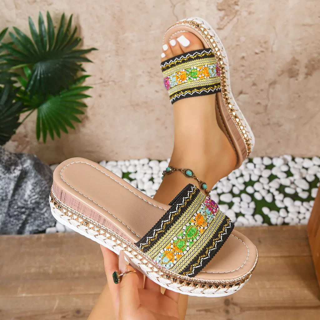 Open Toe Platform Sandals