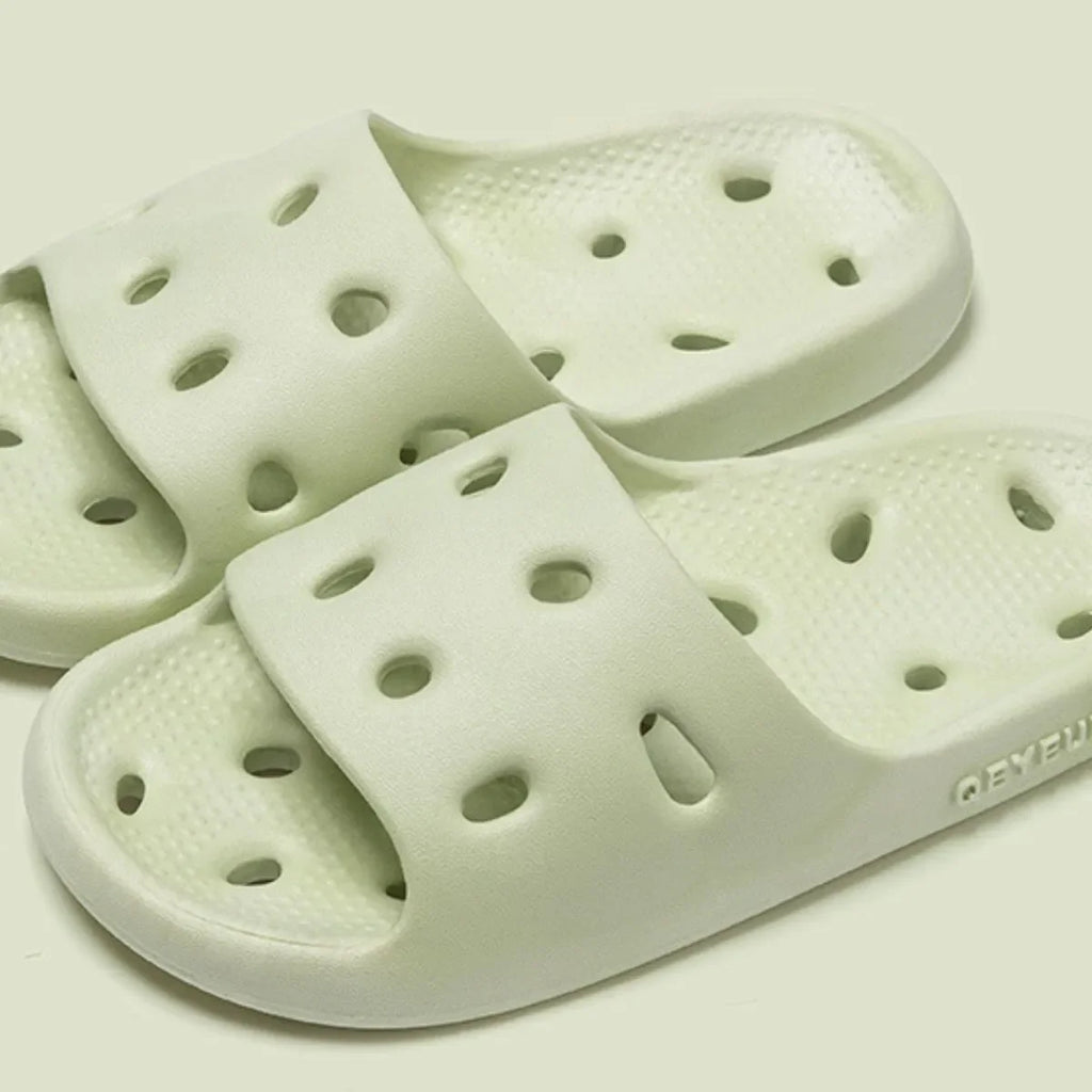 Open Toe Platform Slippers