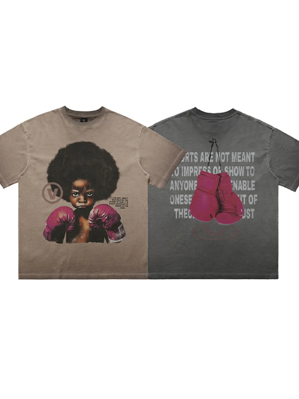 Men's Graphic Round Neck Short Sleeve T-Shirt