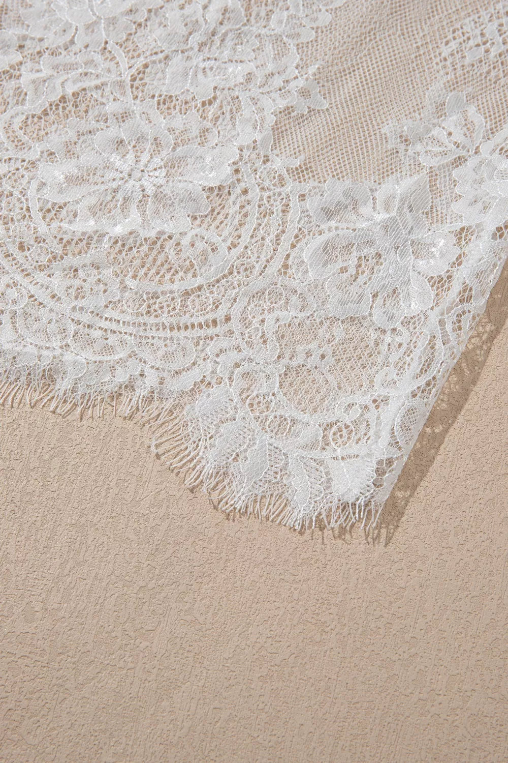 Lace Patchwork Casual T-Shirt Dress