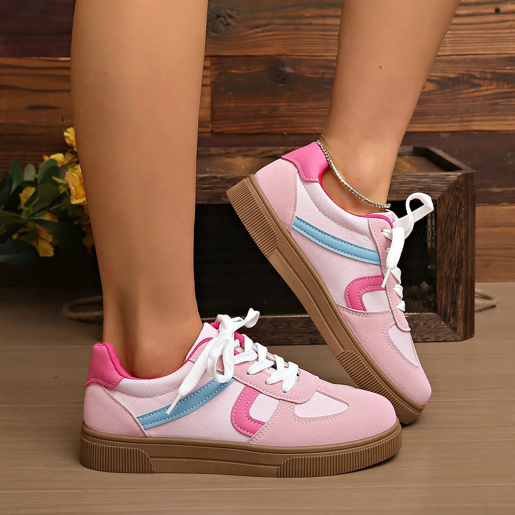 Lace Up Platform Sneakers