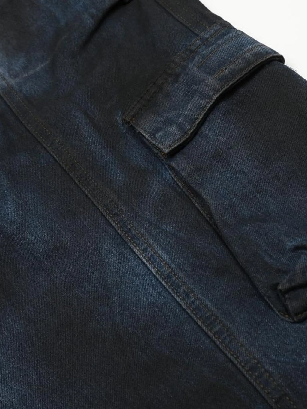 Men's Loose Fit Cargo Jeans