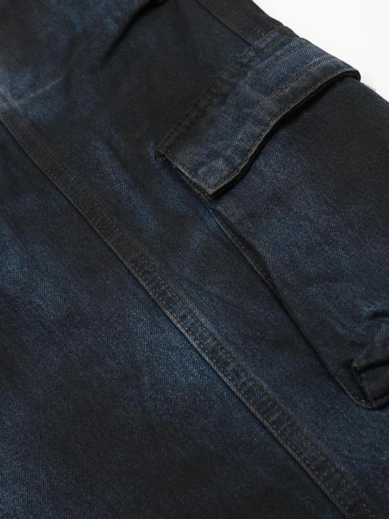 Men's Loose Fit Cargo Jeans