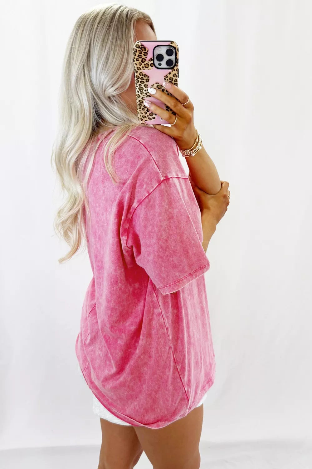 Mineral Washed Oversized Tee