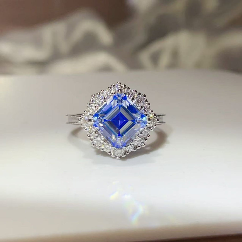 3 Carat Moissanite 925 Sterling Silver Ring