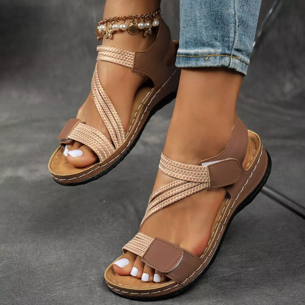 Open Toe Wedge Sandals