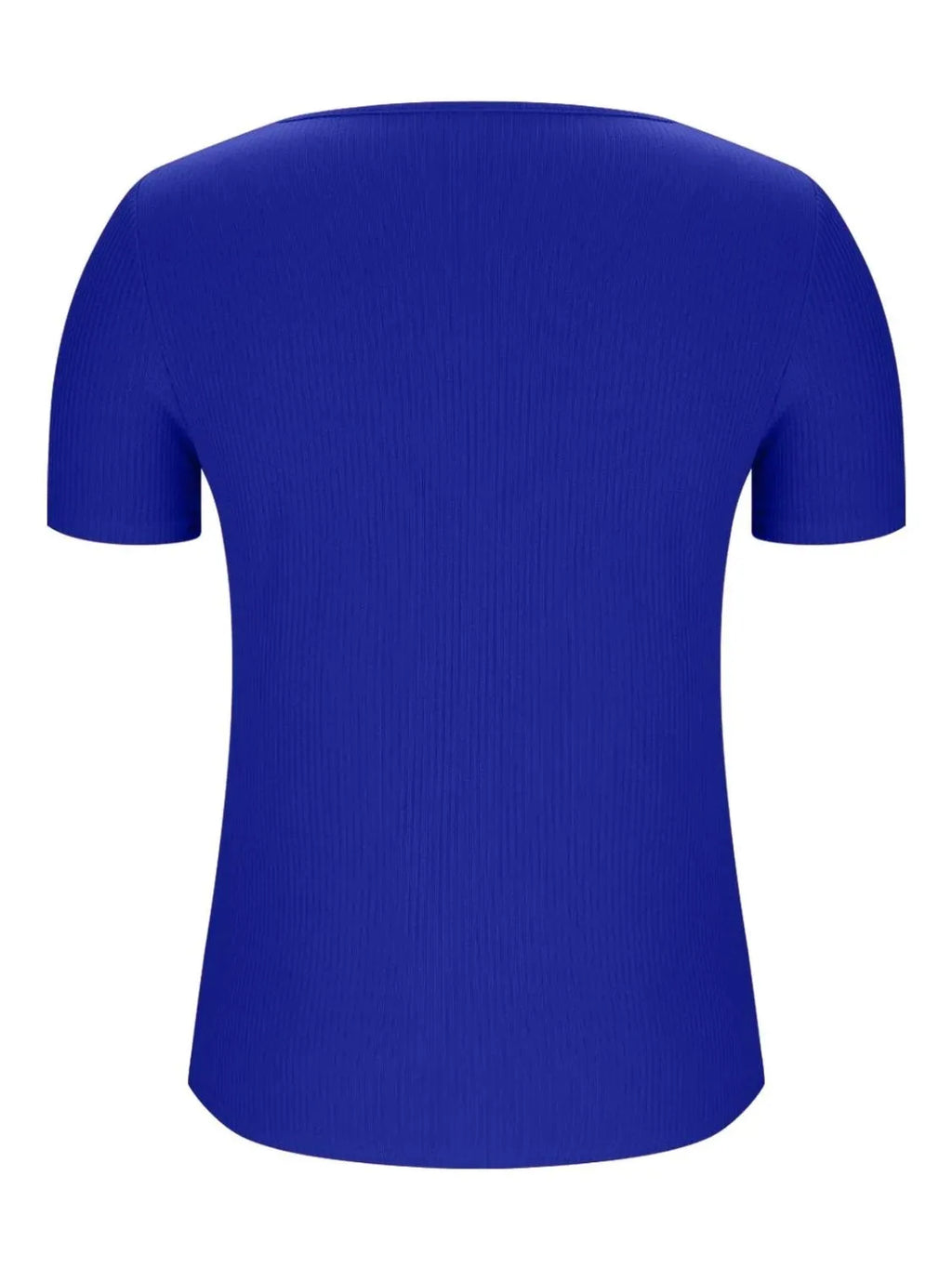 Solid V-Neck Short Sleeve T-Shirt