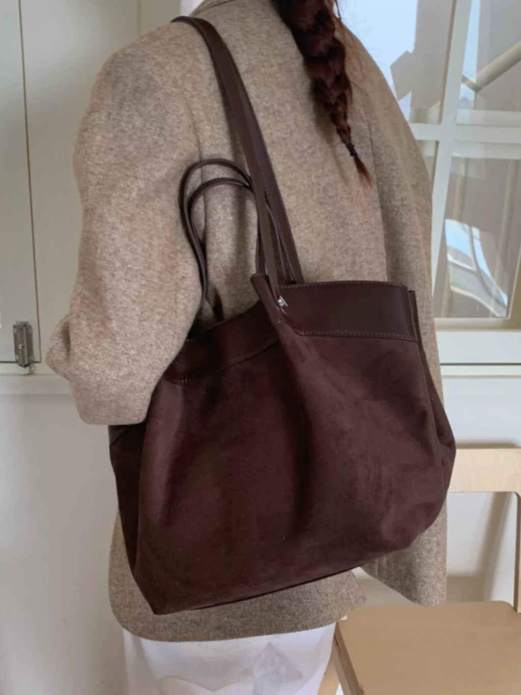 Lightweight Classic Color Tote Bag