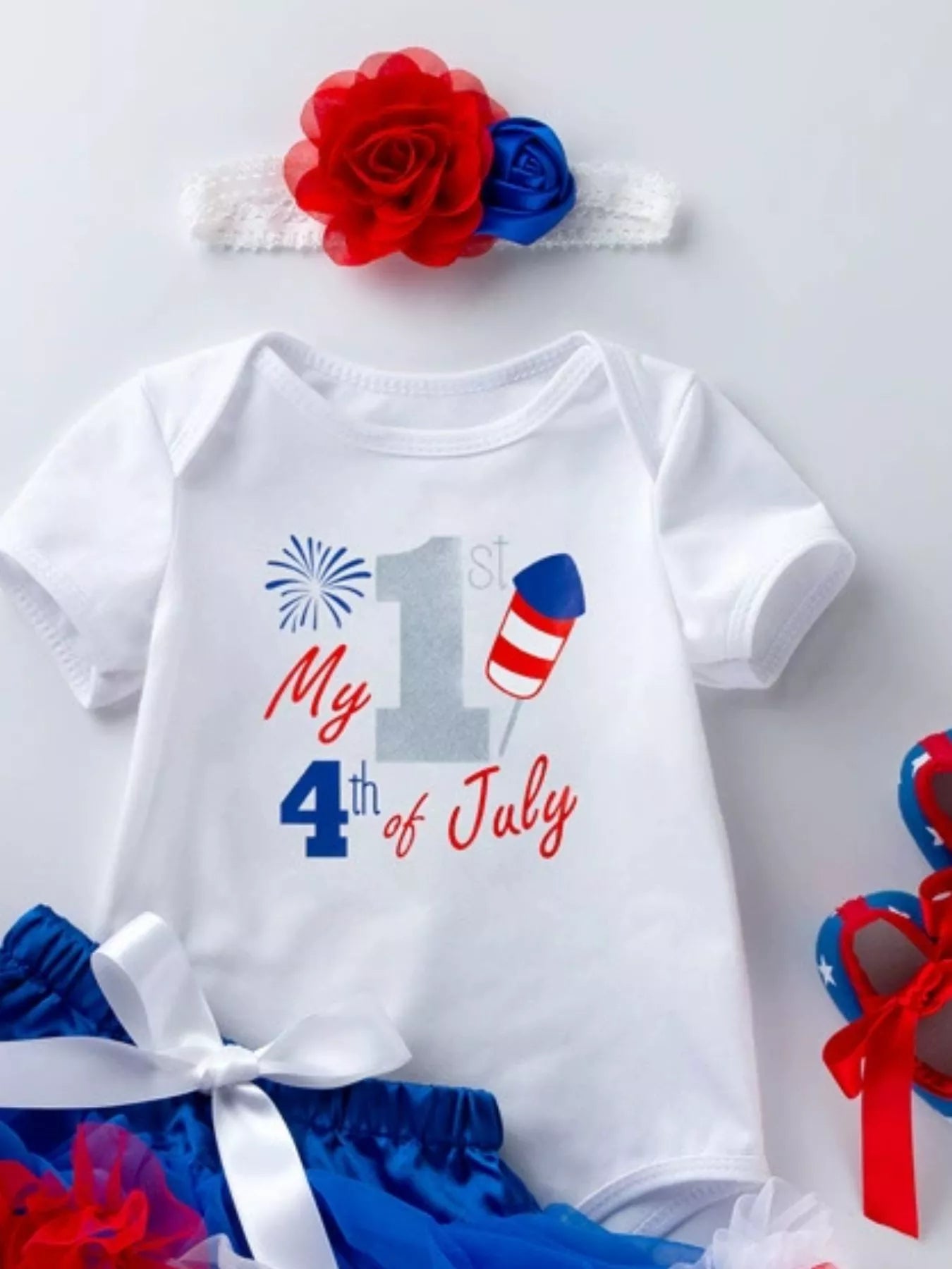 Children's First 4th of July Outfit Set