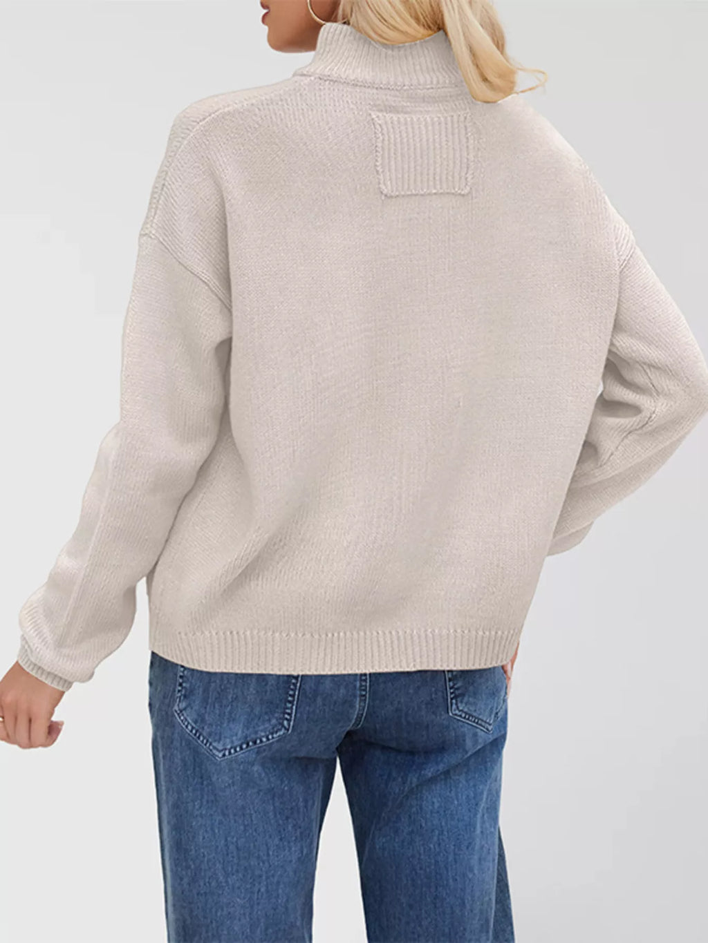 Casual Knit Button-Down Cardigan