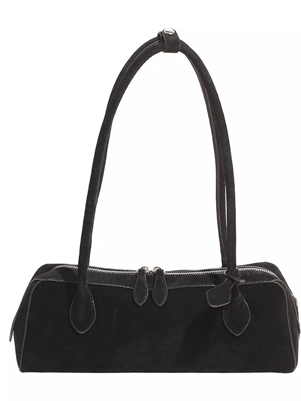Solid Color Shoulder Bag