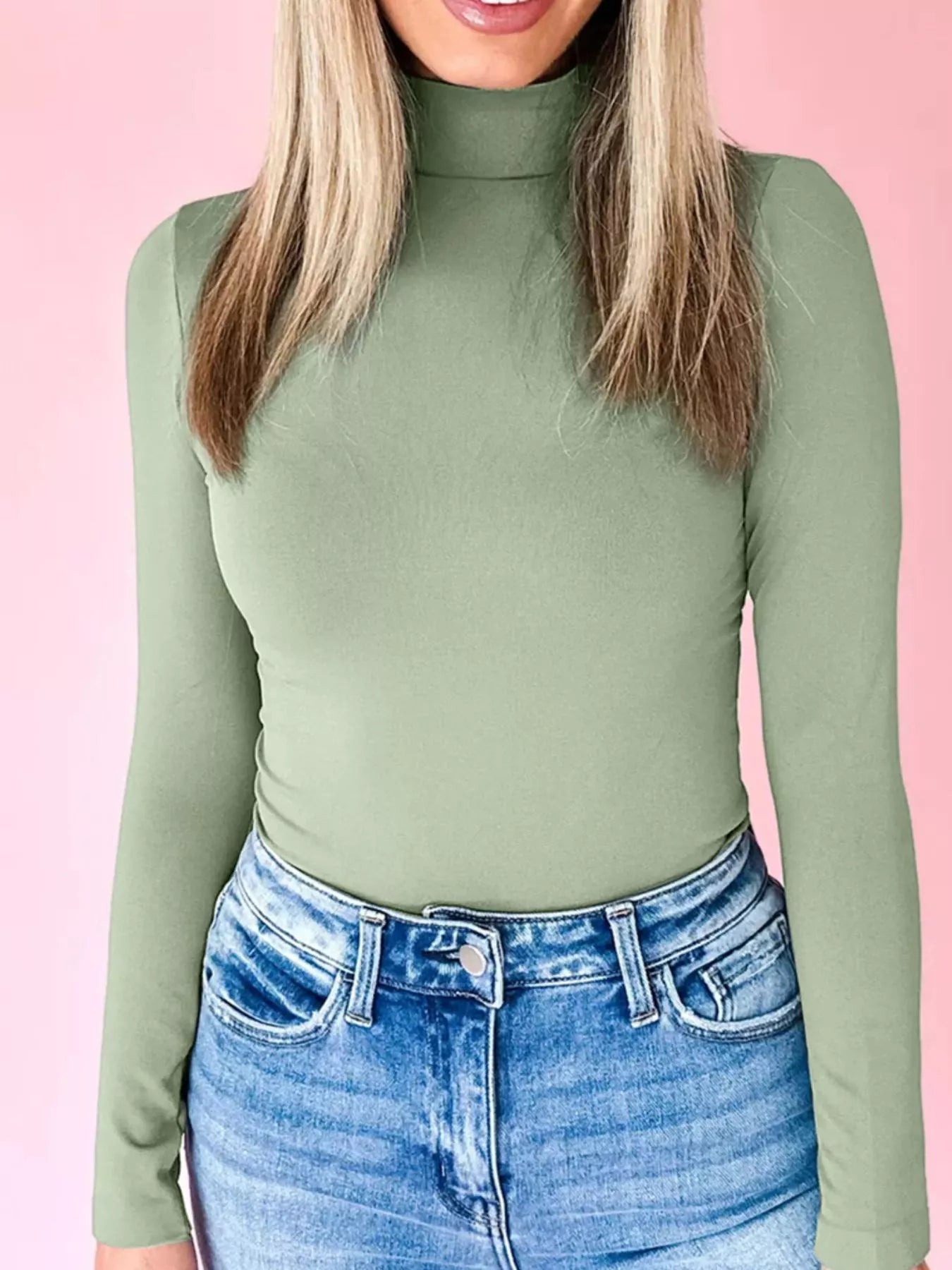 Long Sleeve Turtleneck T-Shirt
