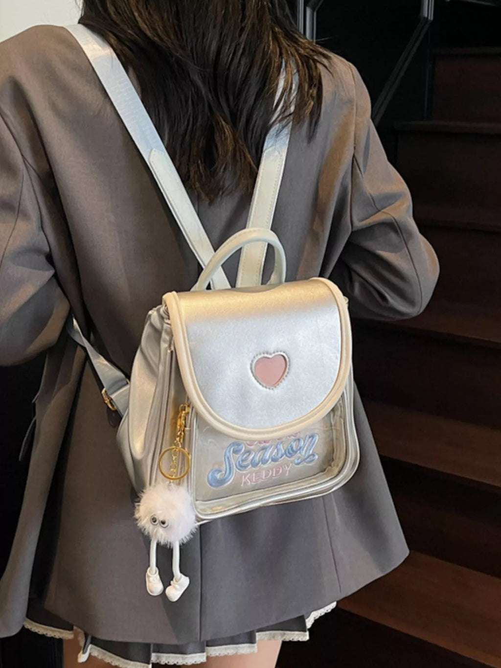 Heart Letter Backpack Bag