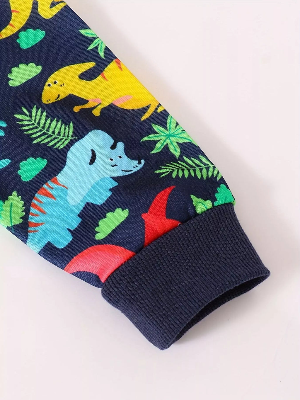 Children's Dinosaur Print Hoodie and Pants Set