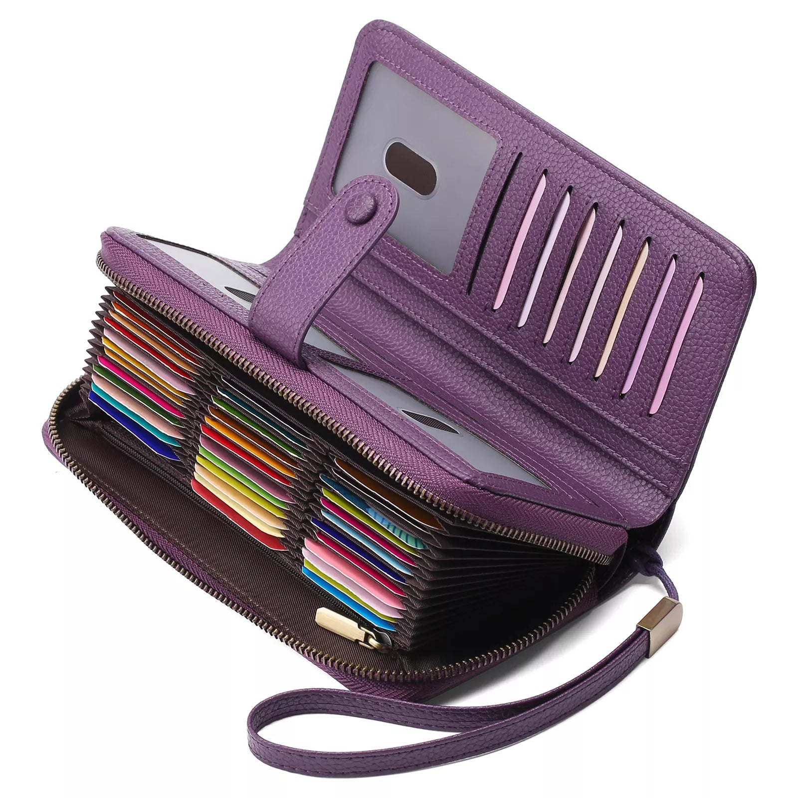 Leather Long Wallet