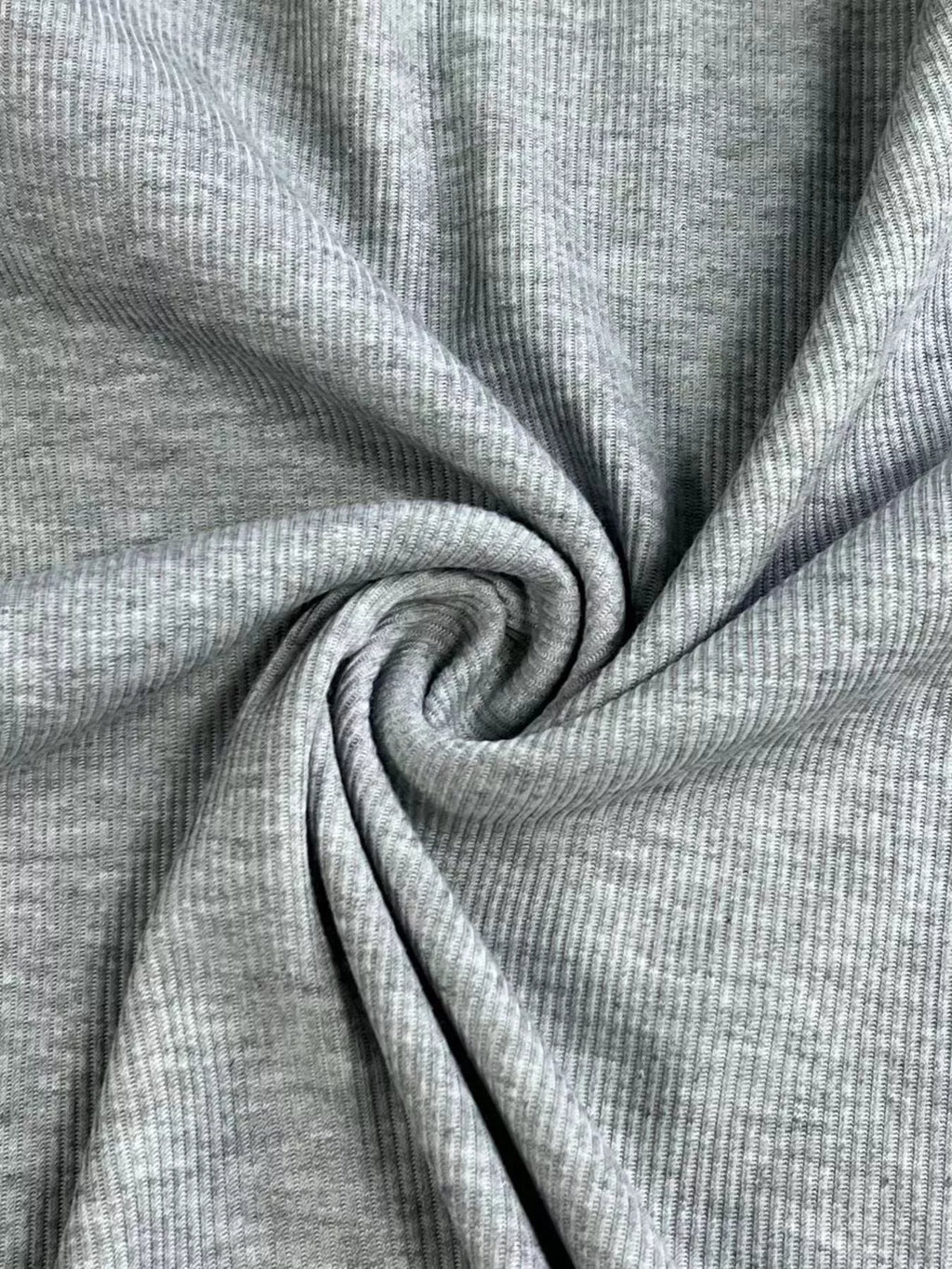 Full Size Ruffled Sleeve Ribbed Knit T-Shirt Plus Size