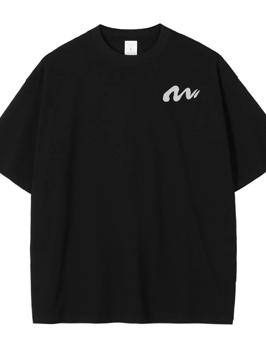 Men's Full Size Round Neck Half Sleeve T-Shirt Plus Size