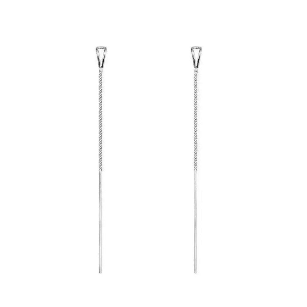 925 Sterling Silver Chain Earrings