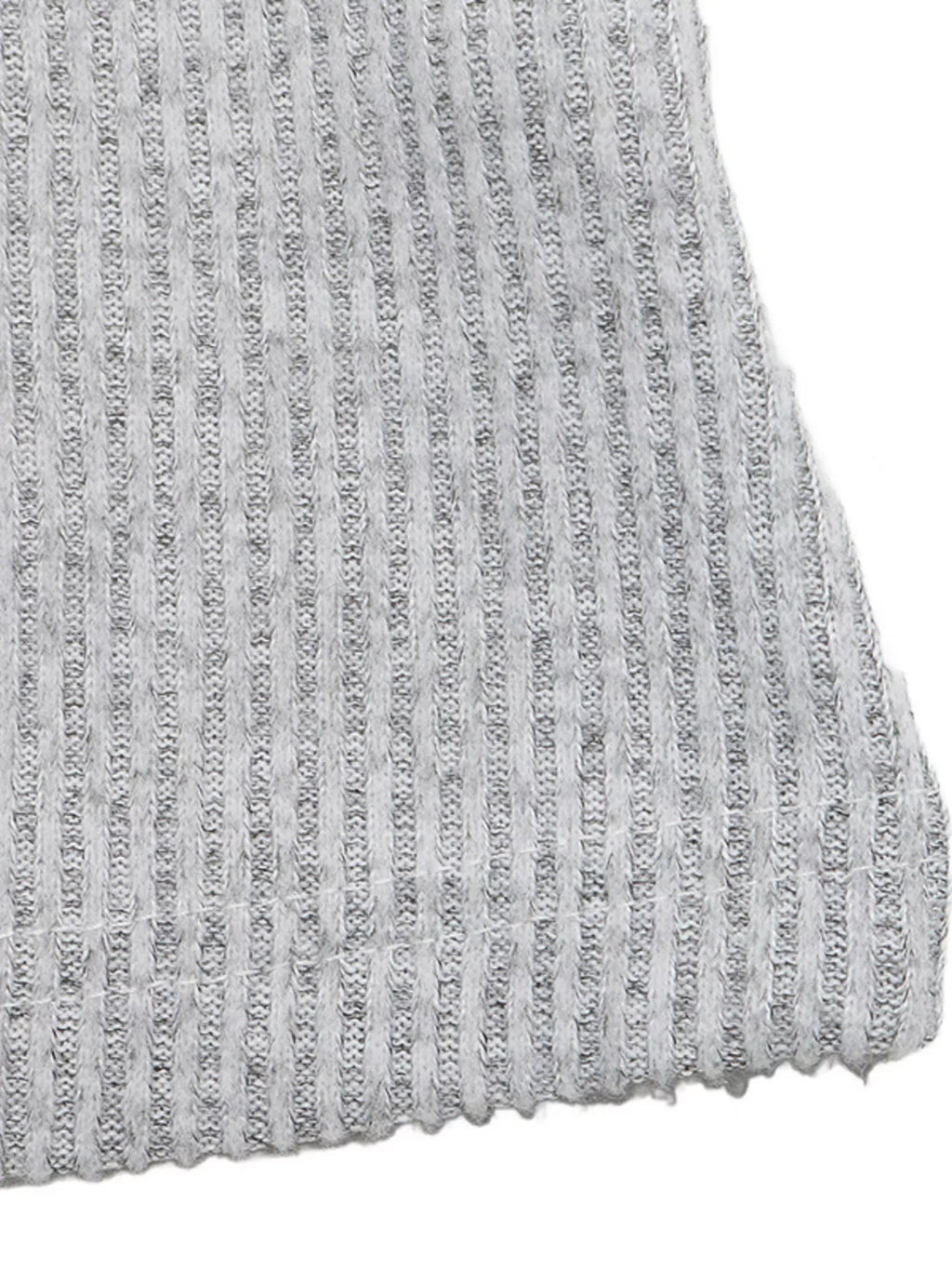 Ribbed Lace Trim Henley T-Shirt