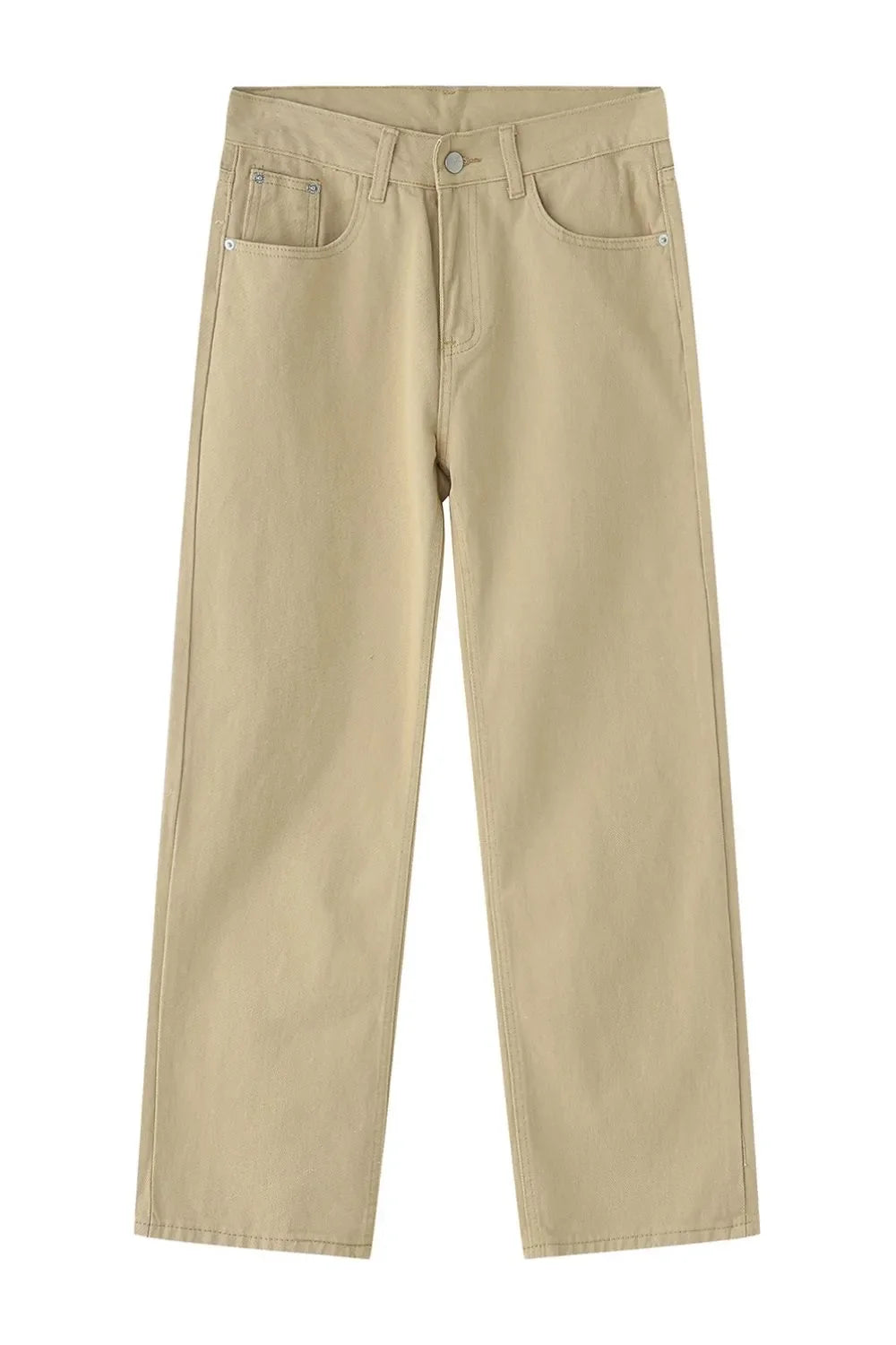 Mid Rise Jeans with Pockets