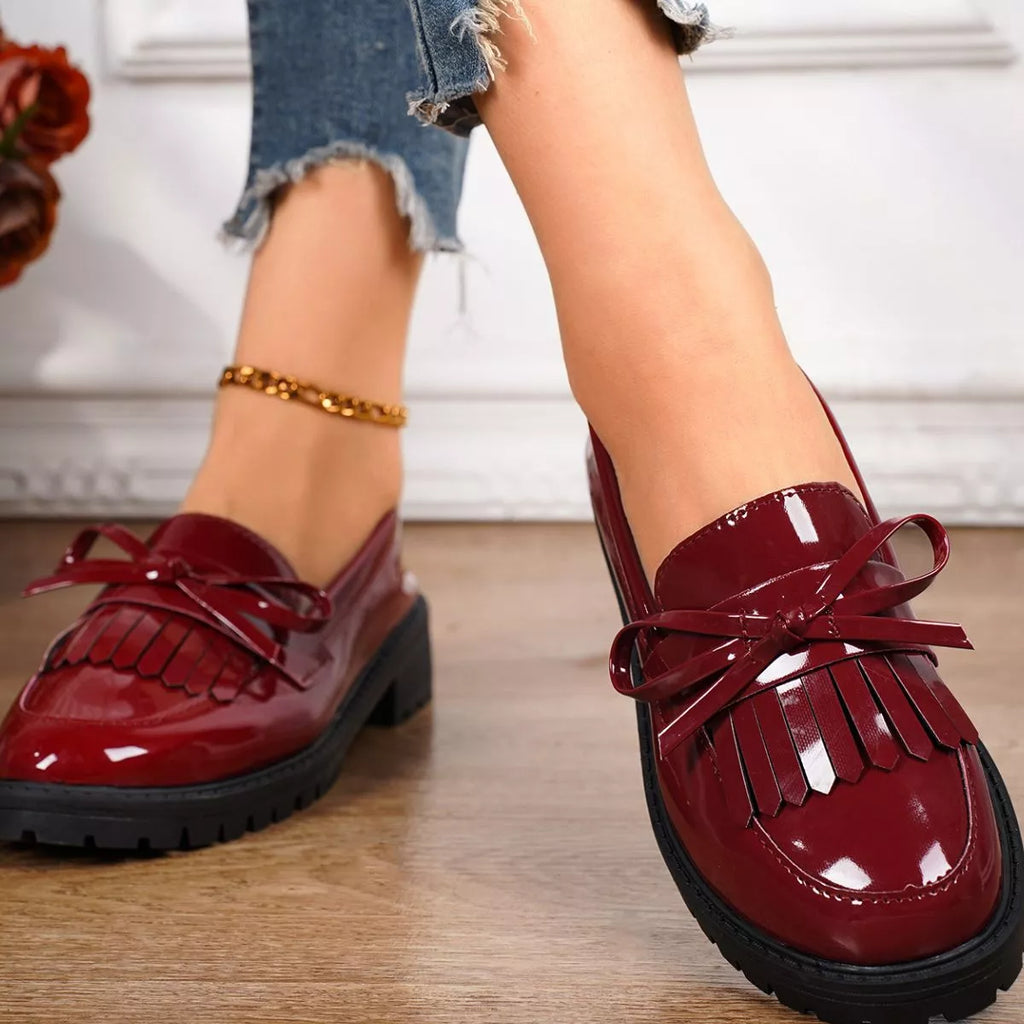 Round Toe Slip-Ons