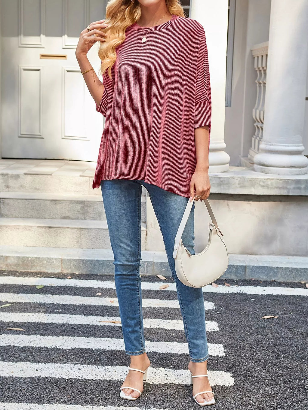 Relaxed Fit Half Sleeve T-Shirt