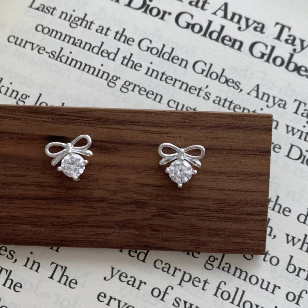 Bowknot Stud Earrings