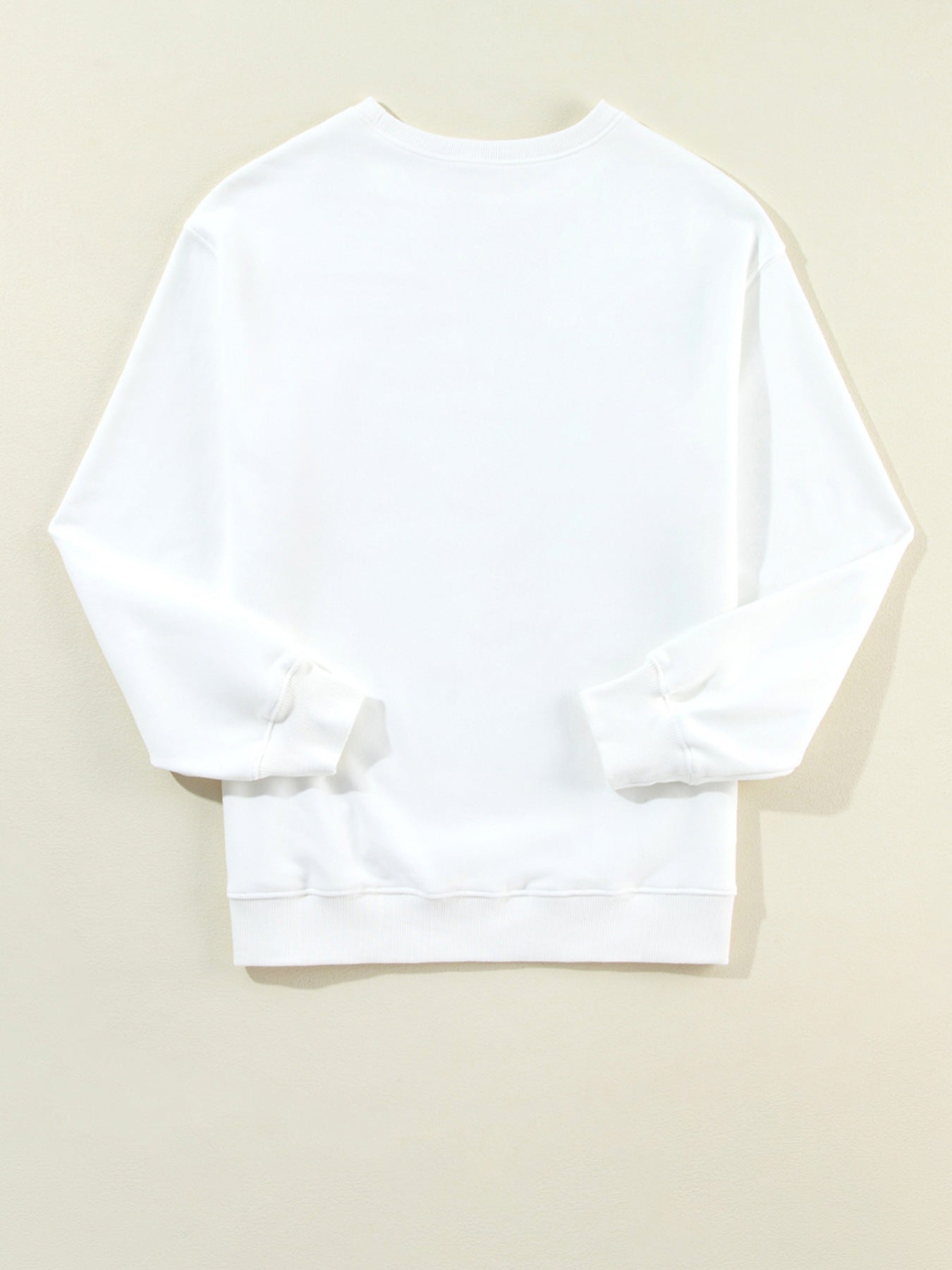 American Flag Round Neck Casual Sweatshirt