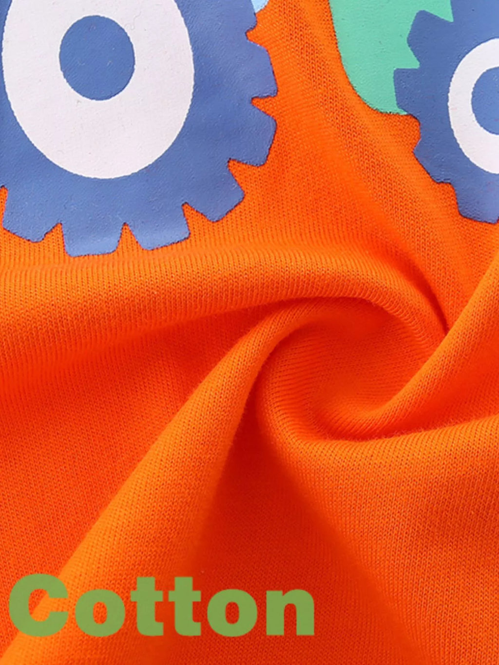 Children's Tractor Print Casual T-Shirt