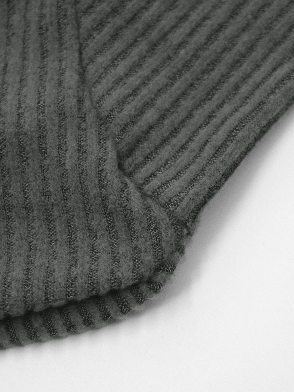 Asymmetrical One-Shoulder Ribbed Knit Top