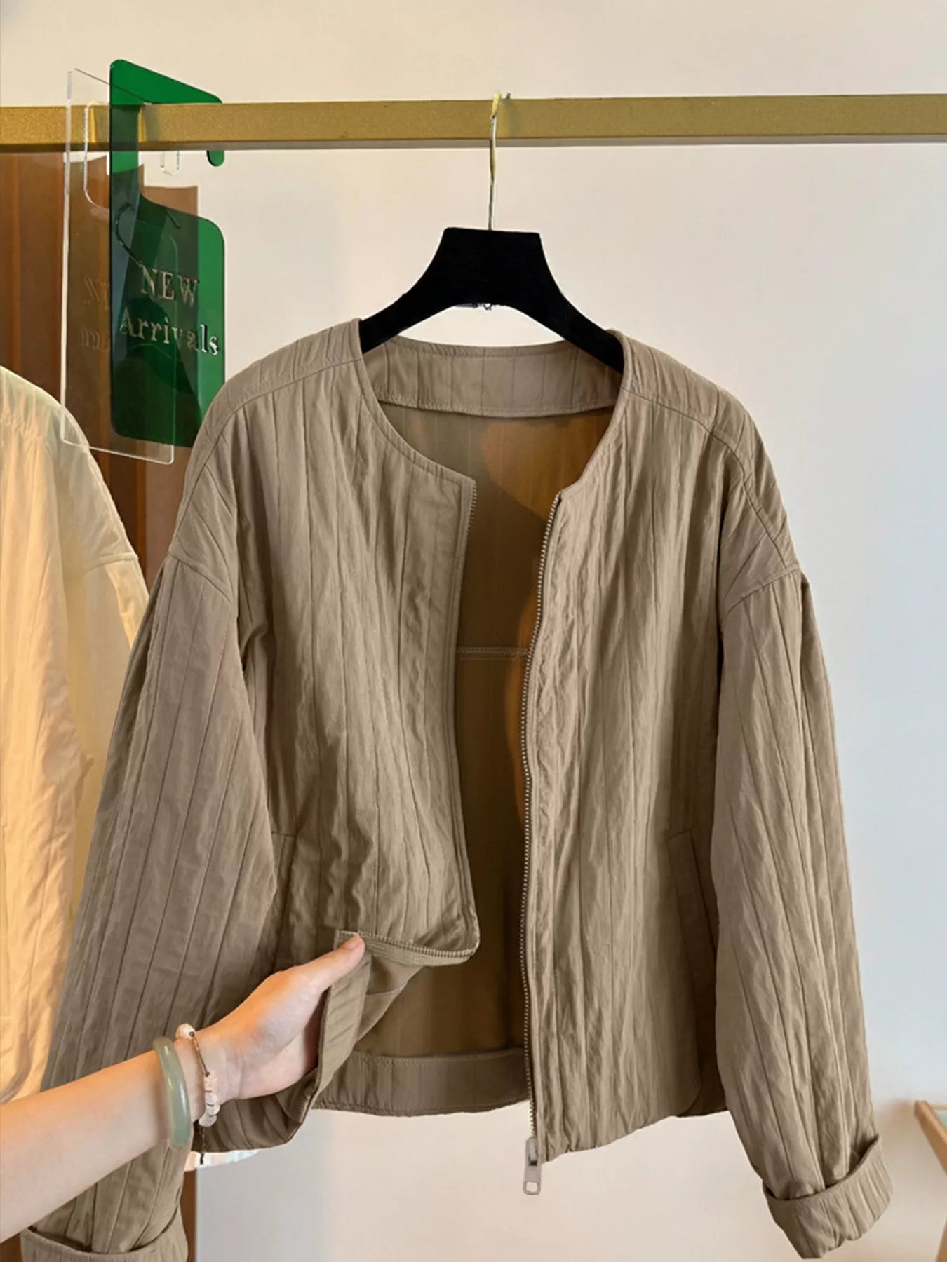 Zip Up Lightweight Jacket