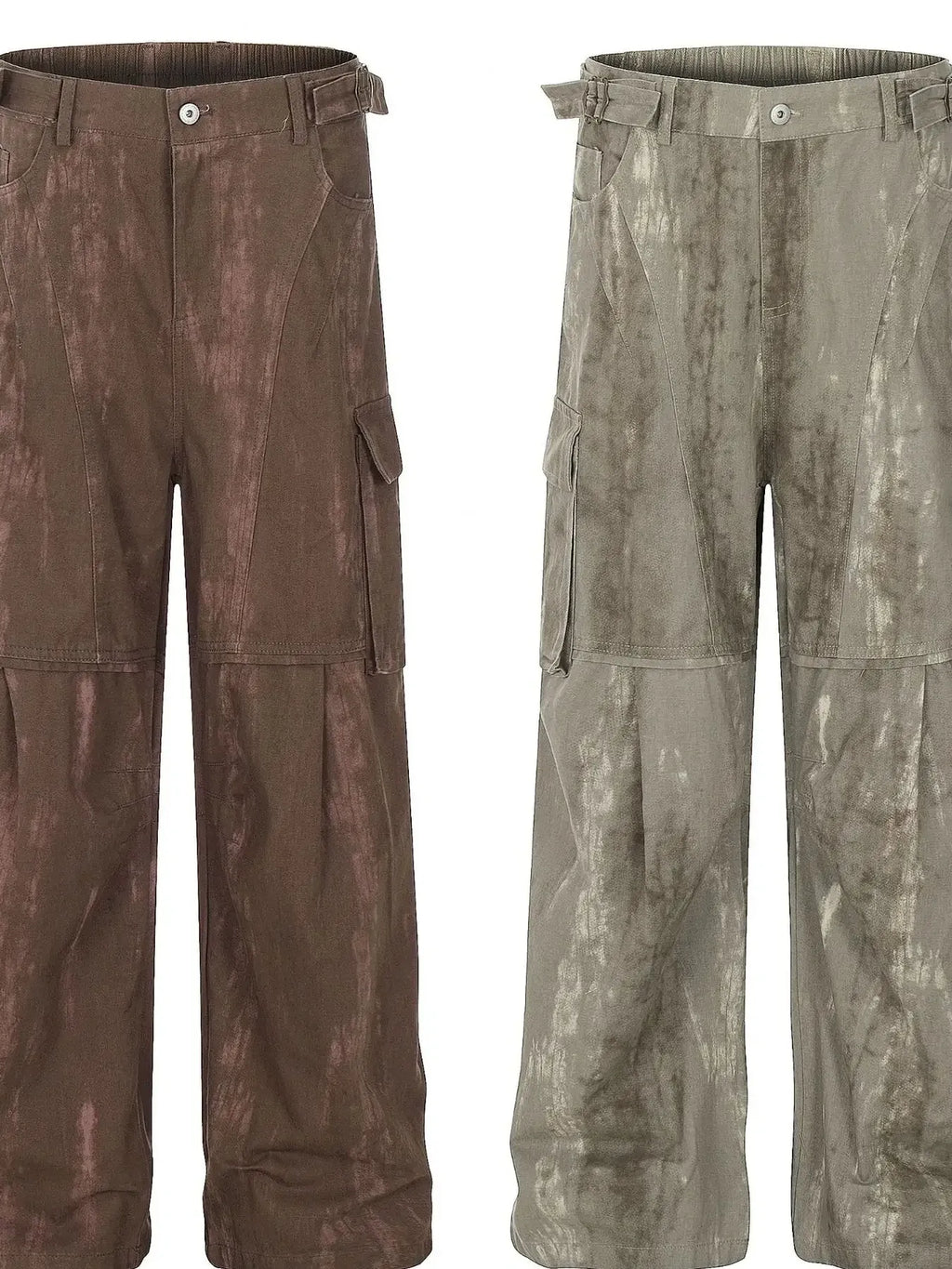 Men's Wide Leg Cargo Pants
