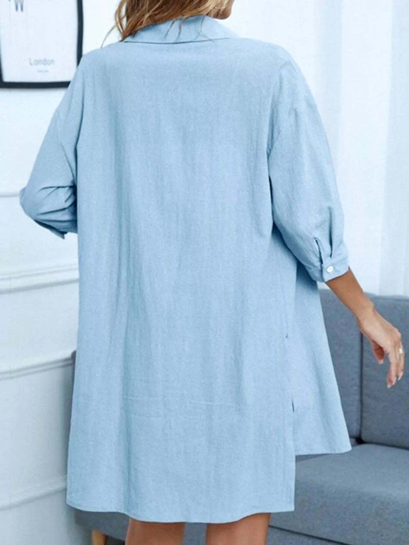 Button-Down Shirt & Shorts Set
