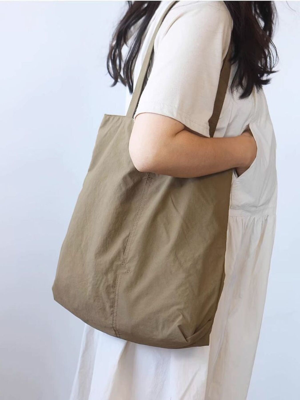 Casual Lightweight Nylon Shoulder Bag