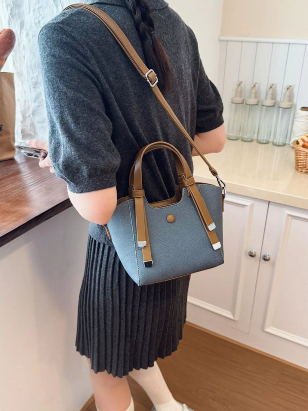 Adjustable Strap Crossbody Bag