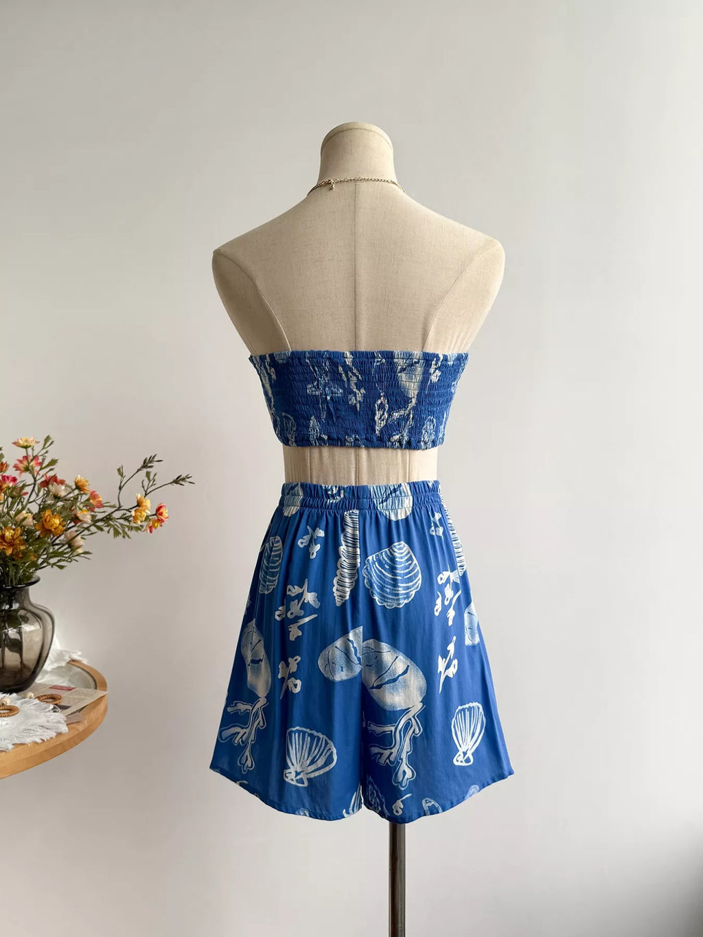 Seashell Print 3-Piece Summer Set