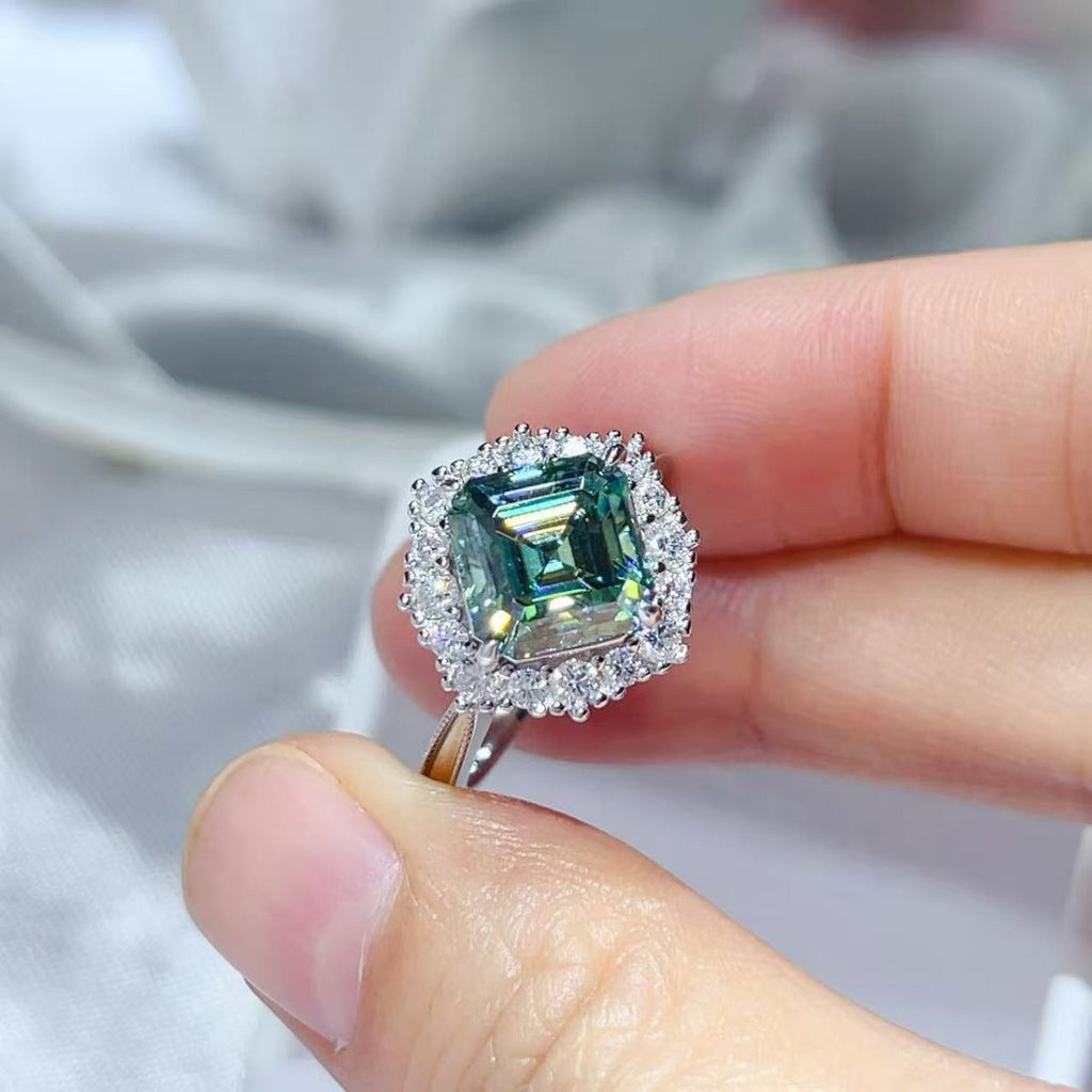 3 Carat Moissanite 925 Sterling Silver Ring