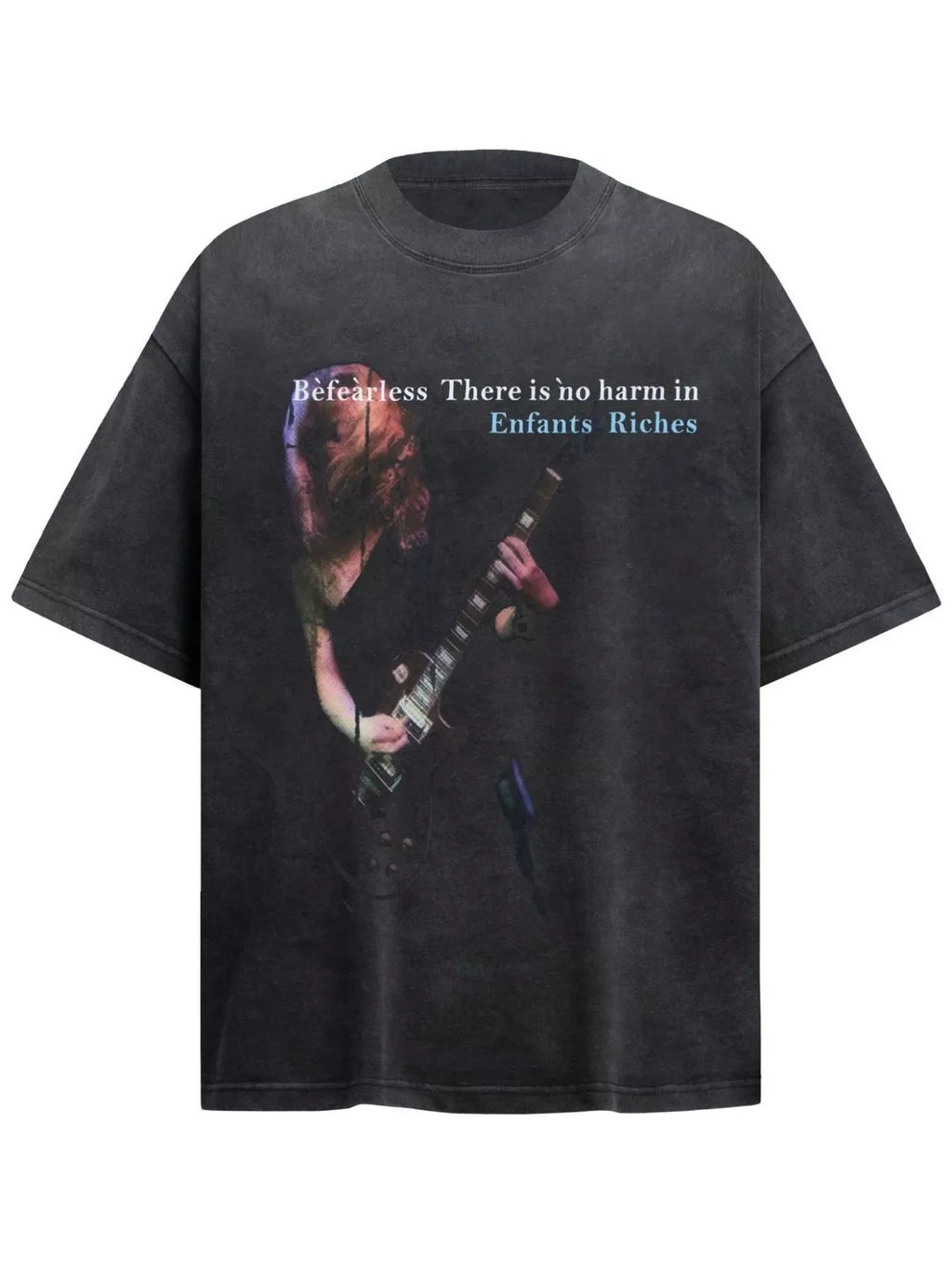 Men's Graphic Round Neck Short Sleeve T-Shirt