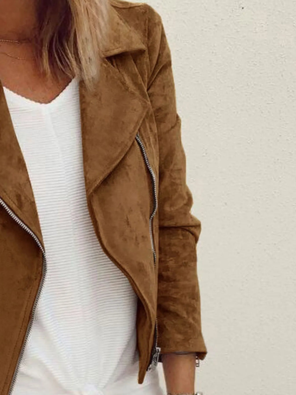 Zip Up Long Sleeve Jacket