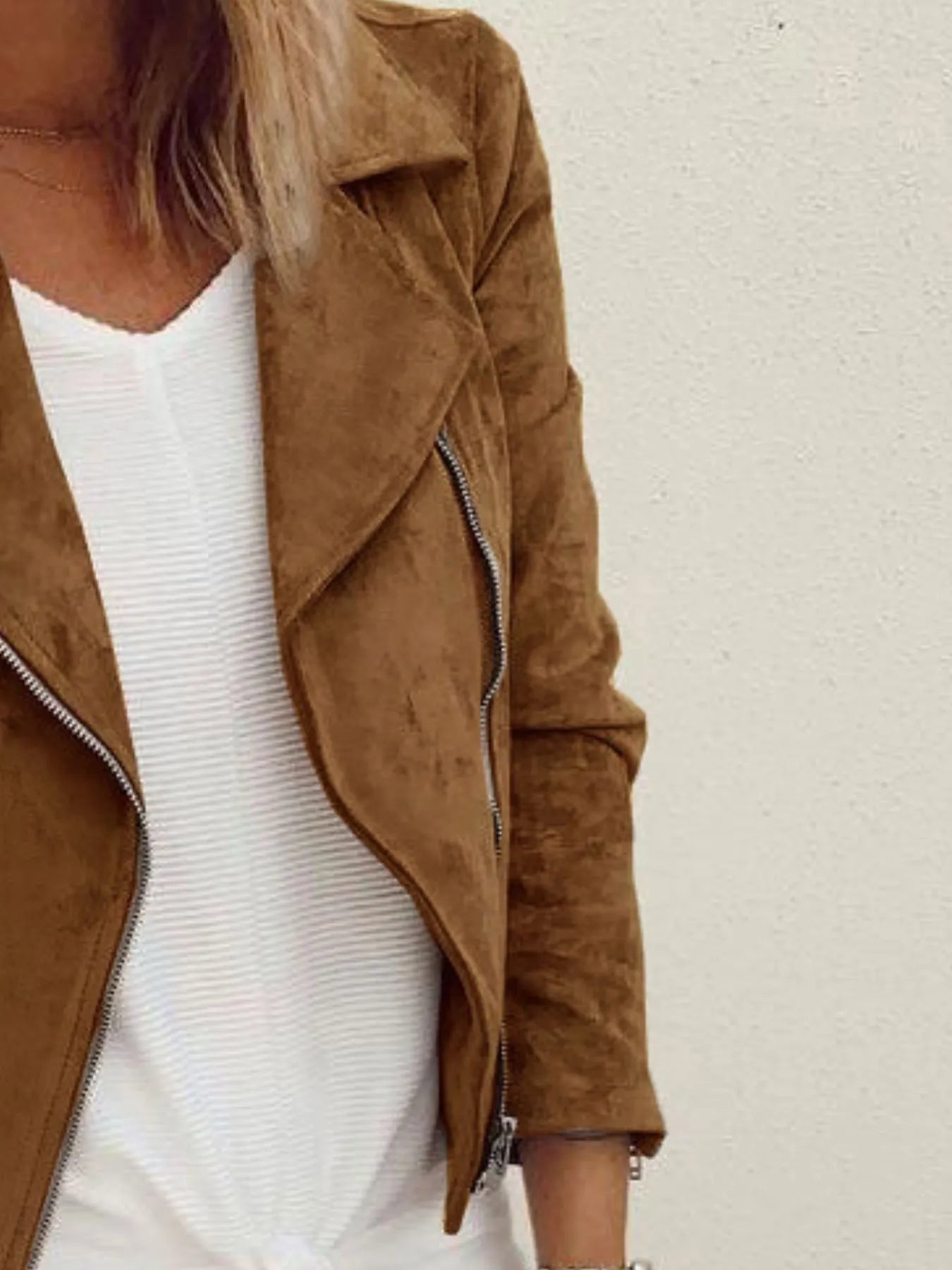 Zip Up Long Sleeve Jacket
