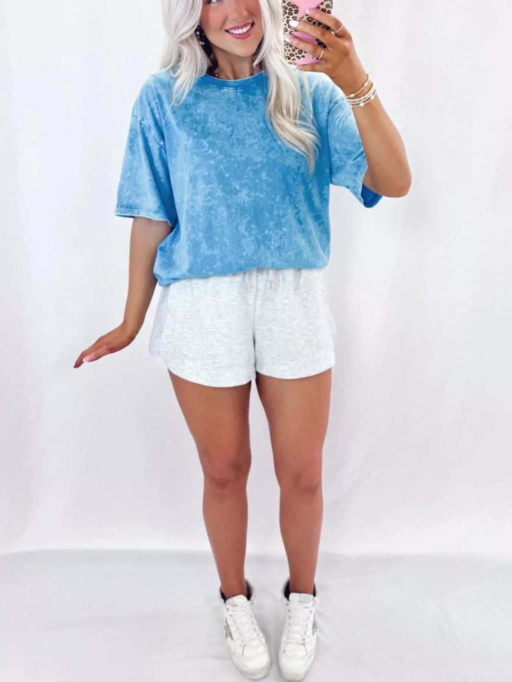 Mineral Washed Oversized Tee
