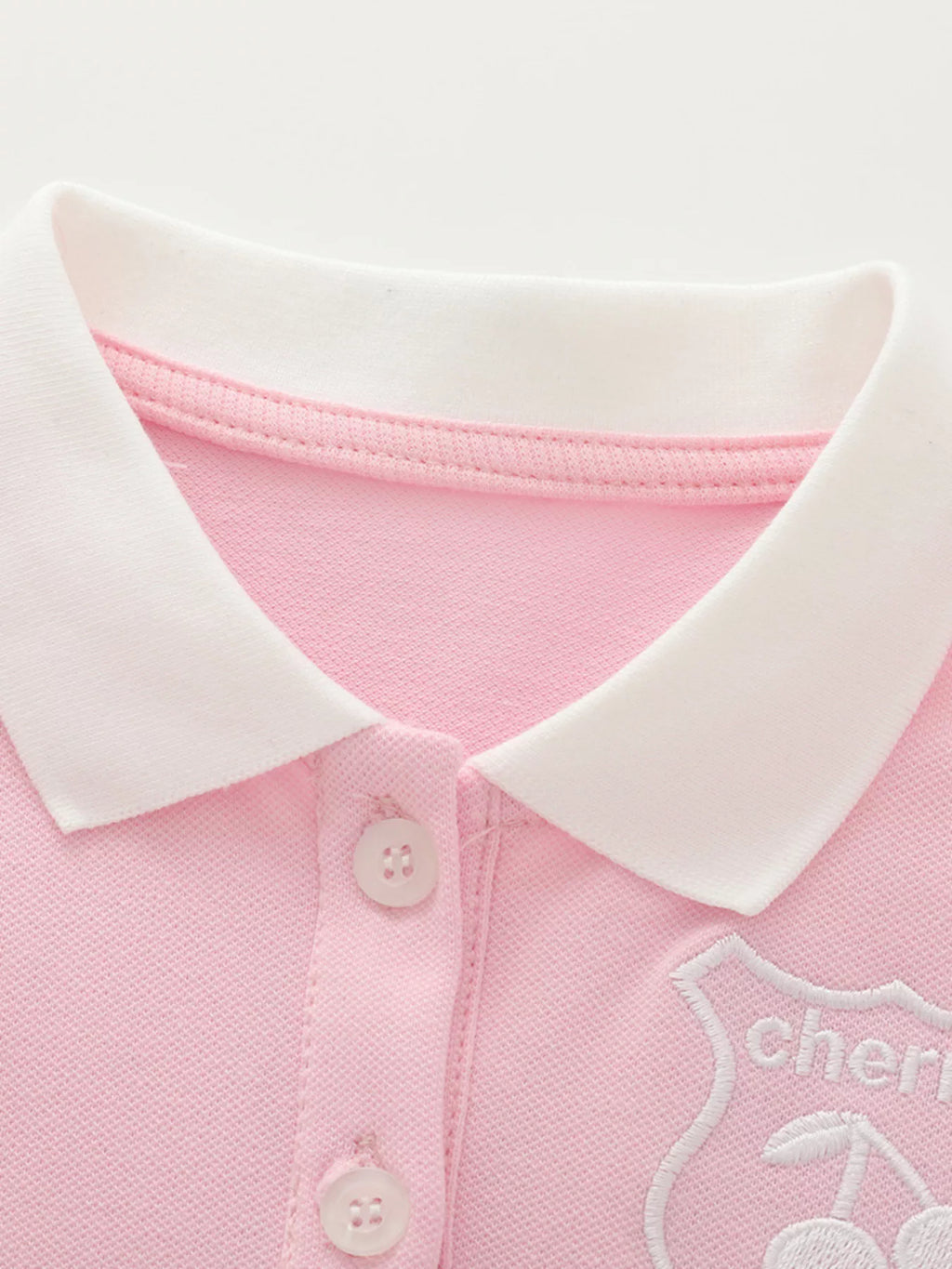 Children's Short Sleeve Polo and Skirt Set
