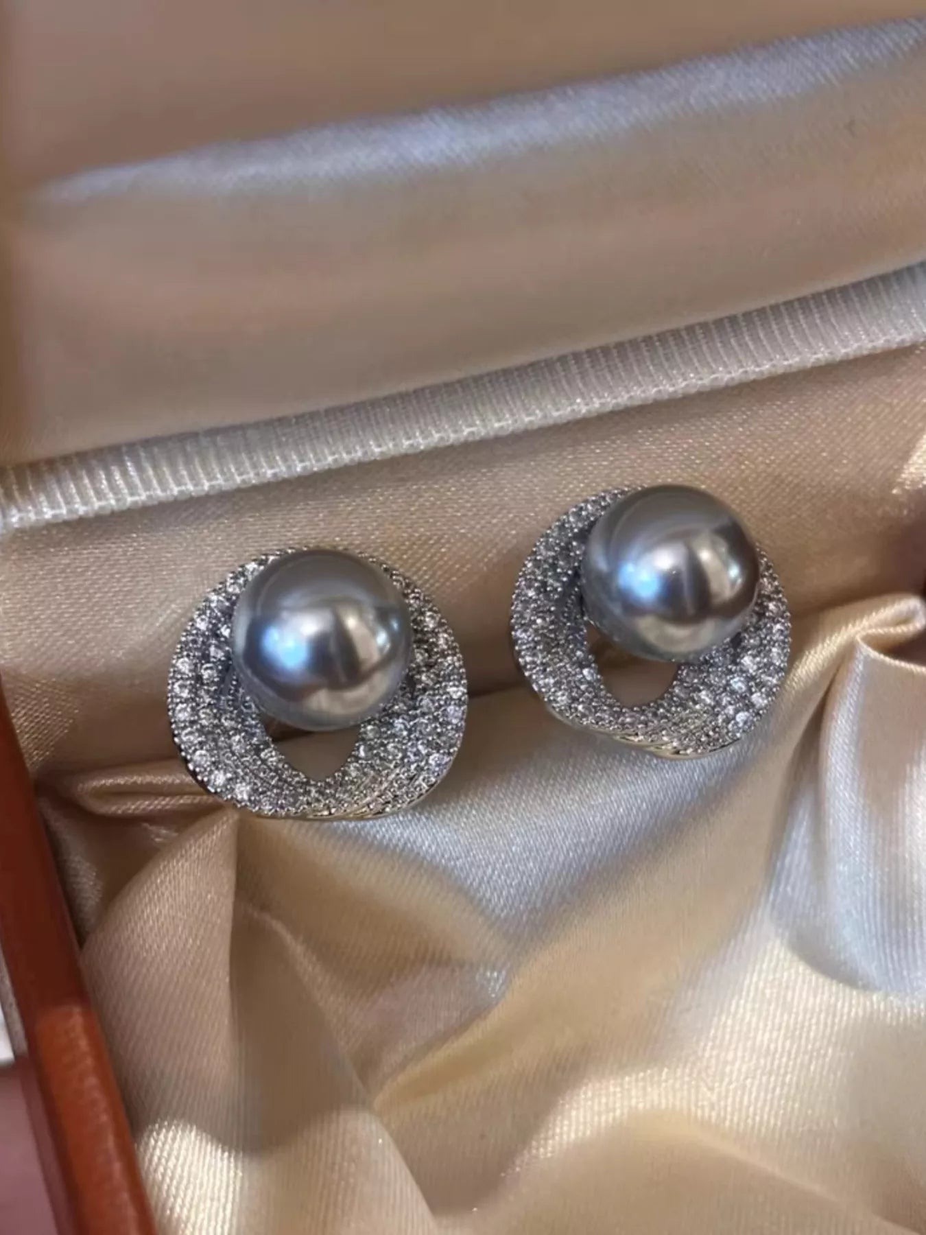 Pearl Stud Earrings
