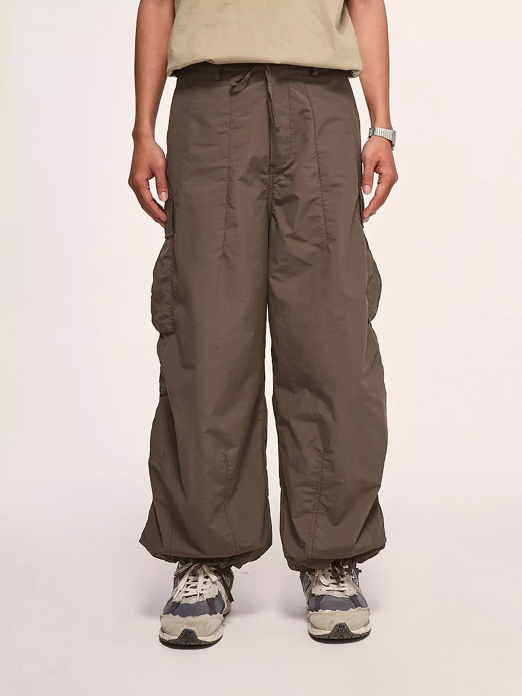 Men's Wide Leg Cargo Pants